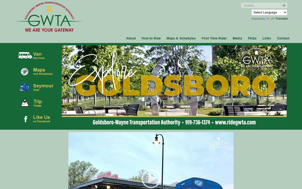 Goldsboro phone directory GWTA transit contact